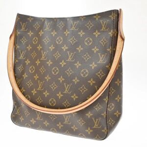Louis Vuitton Monogram Looping Monogram Canvas Brown Canvas Handbag